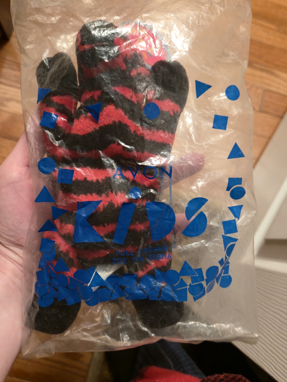 Avon Kids Full O' Beans "Zoe The Zebra"